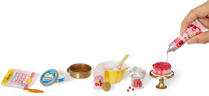 MGA's Miniverse Make It Mini from Scratch Series 2, Mini Collectibles, Mystery Blind Packaging, Miniature, DIY, Replica Food, Air Dry, NOT Edible, Collectors, Gifts, 8+