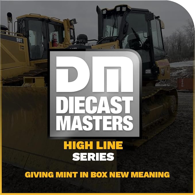1:50 Caterpillar D3 Dozer - High Line Models by Diecast Masters - 85673 - Metal Tracks, Opening Engine Compartment and Engine Detail