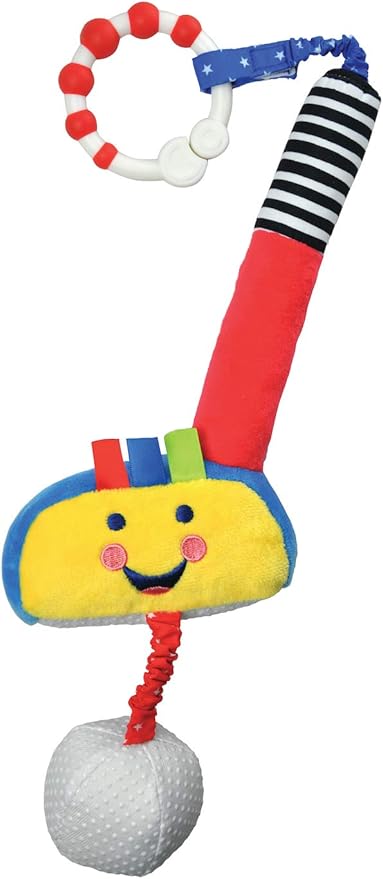 Little Sport Star Newborn Golf Club | with Squeakers, Rattles & Crunchy Sounds | Sensory Toy for Baby Development | Baby Gift | The Collection