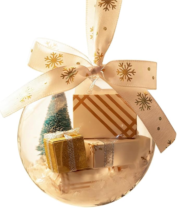 Funny Mini Packages Ornament Christmas Mini Express Box Ornament Christmas Balls Hanging Ornaments Halloween Xmas Tree Decorations for Xmas Home Office Halloween Party Supplies (Handbags)