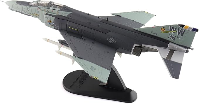 Hobby Master | 1:72 Scale Diecast Military Aircraft Replica | F-4G Wild Weasels 69-7253, 561 TFS/35 TFW, George AFB, 1991 | Model HA19075