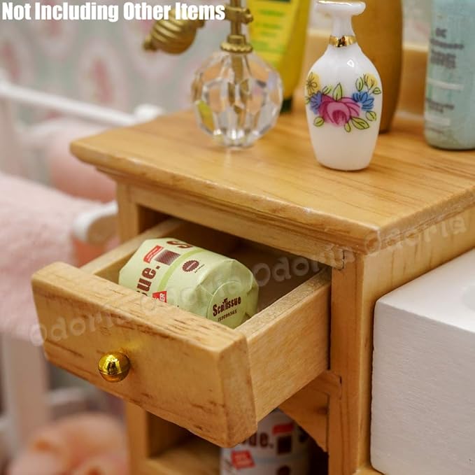 Odoria 1/12 Miniature Kitchen Sink Dollhouse Furniture Accessories