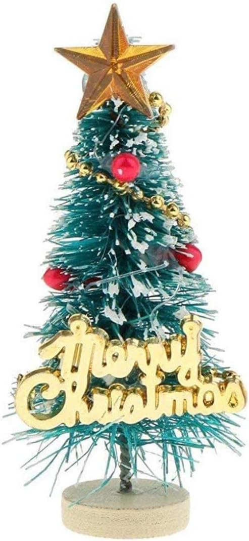 1:12 Scale Miniature Christmas Tree for Dollhouse, Small Holiday Scene Model for Party & Decoration