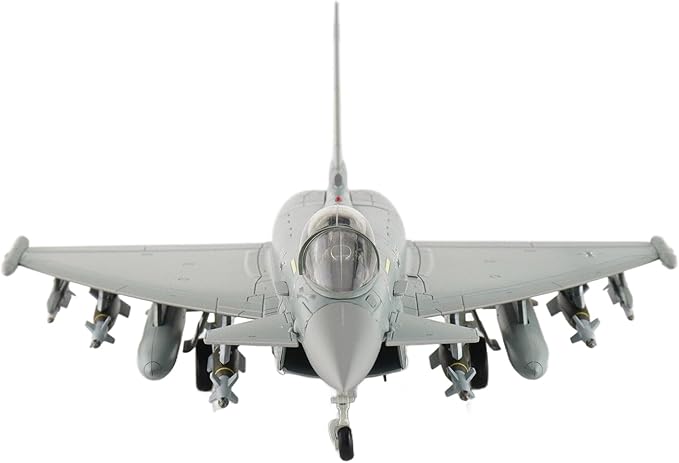 Hobby Master | 1:72 Scale Diecast Military Aircraft Replica | Eurofighter Typhoon 30+78, Luftwaffe, 2021 (with 4 x GBU-48) | Model HA6627