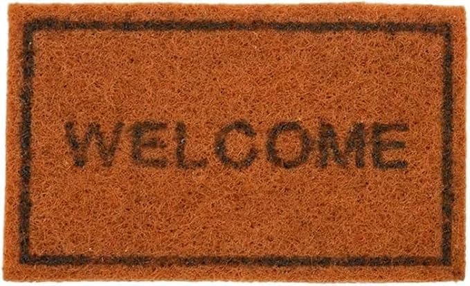1Pc Brown 1/12 Miniature Welcome Mats Carpets Doormat Dollhouse Decoration Accessories, Vintage Mini Welcome Floor Mat Pad Floor Rug Cover Blankets