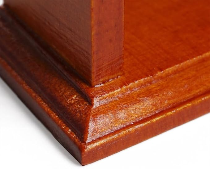 Odoria 1/12 Miniature Shelf Mini Bookshelf Bookcase Miniatures Dollhouse Furniture Accessories Doll House Accessory, Brown