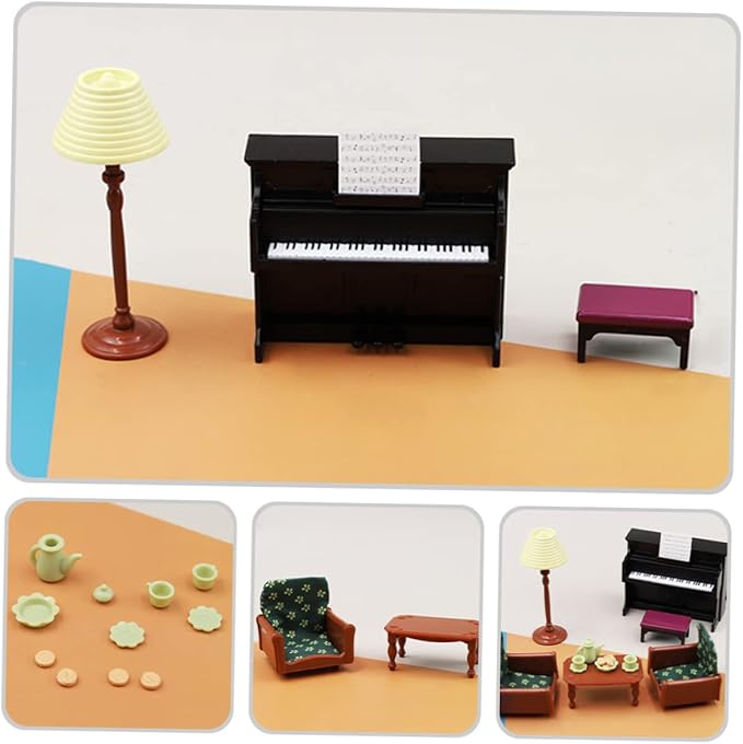 SUPVOX 1set Miniature Dollhouse Furniture Realistic of Wear-Resistant Decor for Mini Houses Accessory for Dollhouse Landscaping and Scene Layout