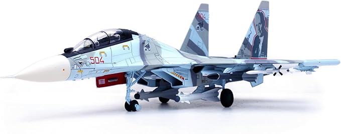 Panzerkampf | 1:72 Scale Model Military Diecast | Su-30MKK Pavel Osipovich Sukhoi Number 504 | Model 14645PC