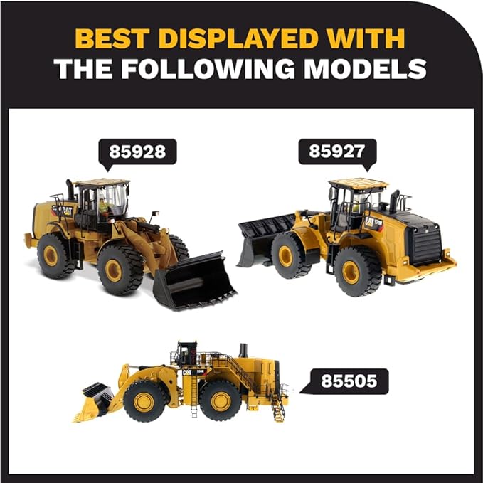 Diecast Masters 1/50 High Detail Caterpillar 906M Compact Wheel Loader - High Line Series 85557