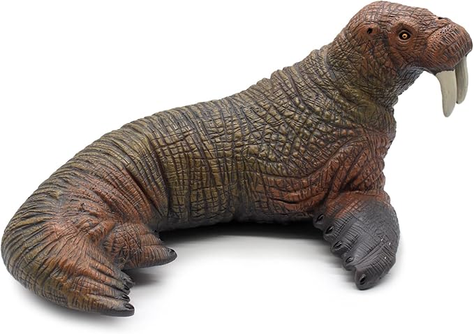 SmilerSmile Simulated Ocean Big Animal, One pc 15Inch Soft Filled Rubber Sea Educational Toys (Walrus)