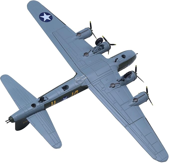 B 17 Flying Fortress Heavy Bomber Aircraft Models 1/144 Military Airplane Model Diecast Plane