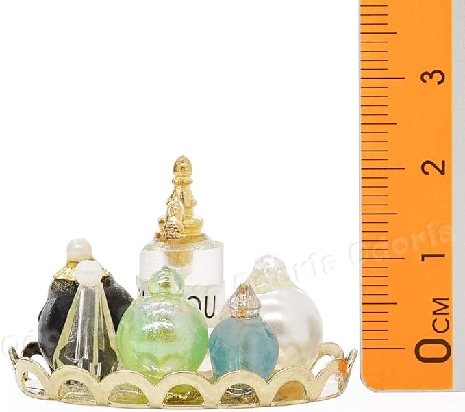 Odoria 1/12 Miniature Perfume Tray Dollhouse Decoration Accessories