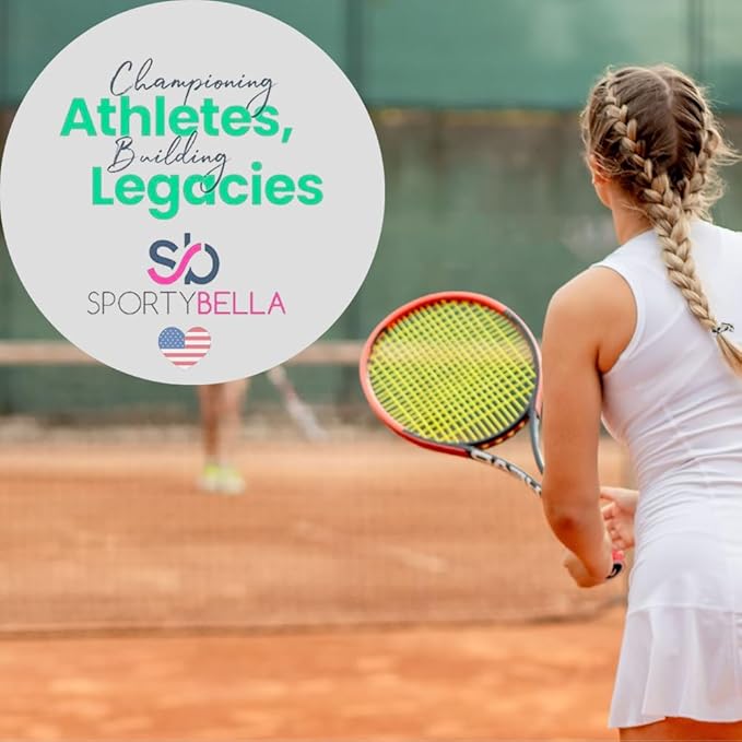 Sportybella Tennis Racket and Ball Keychain – Sports Accessories and Gifts for Tennis Players, Coaches, Teams, Instructors, Tournaments, and Tennis Enthusiasts, Bag Zipper Pull