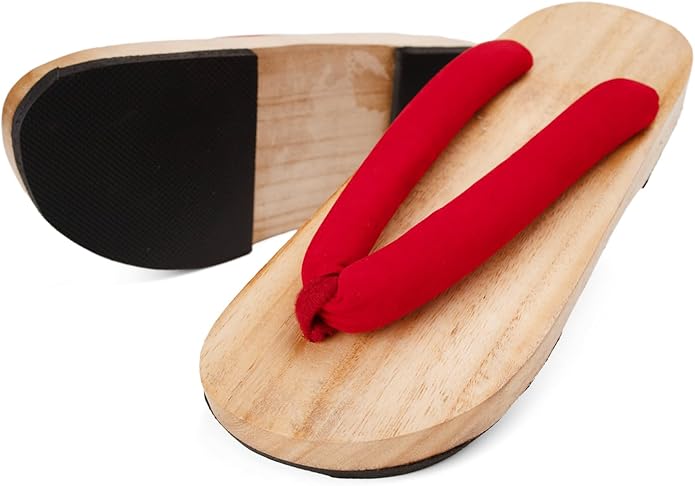 Cutey May Japanese Wooden Clogs Geta Slippers