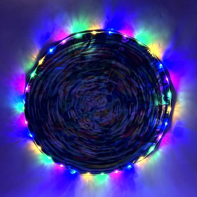 Mougee Star Flow Star - Pizza Series - 19.5" Diameter (Cosmic Pizza - LED Spark)