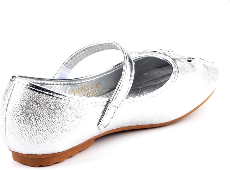 Nova Utopia Toddler Little Girls Ballet Flat Shoes