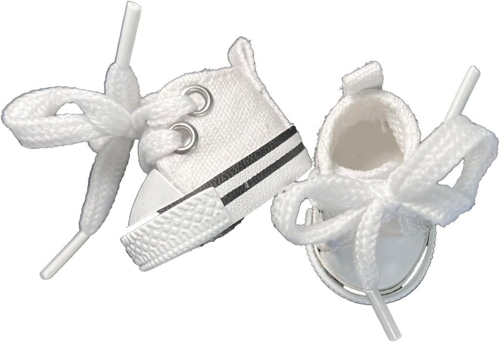 Doctor Set for 6.7 Inch Clothes - 8 Hand-Sewn Sky Blue Pieces: White Coat, Pants, Medical Tools I 17cm Pretend Play Costume Accessories Only. (Doctor B)
