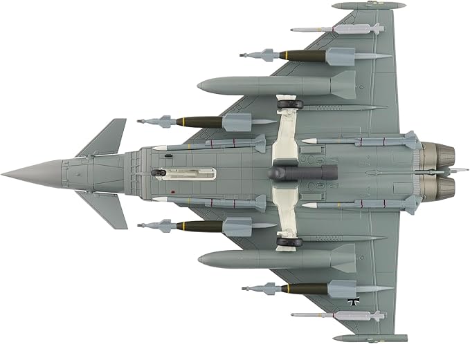 Hobby Master | 1:72 Scale Diecast Military Aircraft Replica | Eurofighter Typhoon 30+78, Luftwaffe, 2021 (with 4 x GBU-48) | Model HA6627