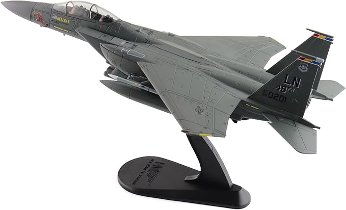 Hobby Master | 1:72 Scale Diecast Military Aircraft Replica | F-15E Hellcat 96-0201, 494th FS, 48th FW, RAF Lakenheath, 2024 | Model HA4549