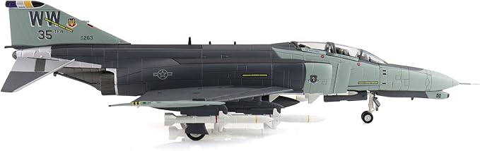 Hobby Master | 1:72 Scale Diecast Military Aircraft Replica | F-4G Wild Weasels 69-7253, 561 TFS/35 TFW, George AFB, 1991 | Model HA19075