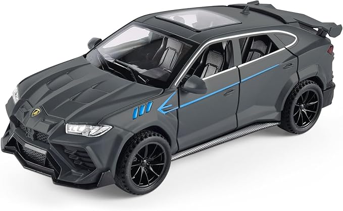 Toy Cars 1/32 Scale Lamborghini Urus Diecast Cars - Light, Sound & Pull Back Function Model Cars- Zinc Alloy Car Model for Kids Who Love car Mechanics & Collecting Exotic Sports Car Toys