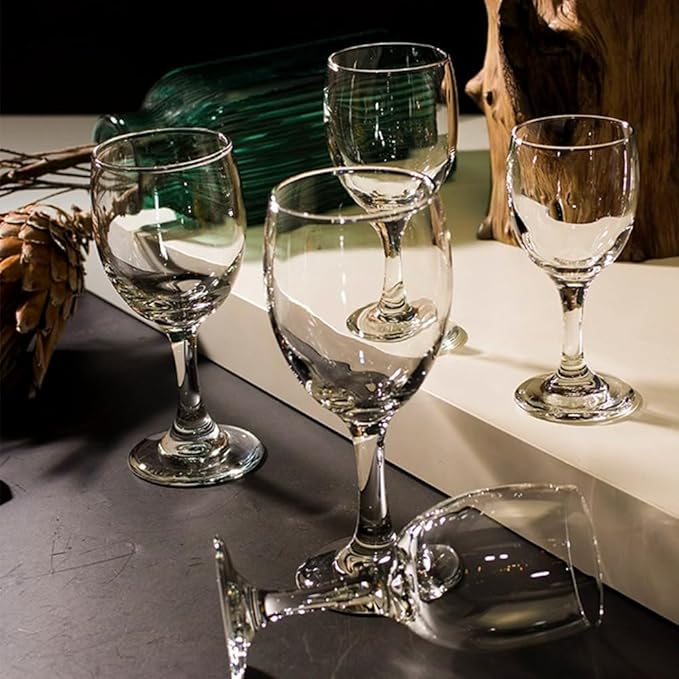 Limoncello Glasses Shot Glasses with Stem, Cordial Glasses Port Wine Glasses 3 oz(set of 6) (6, 1.75)