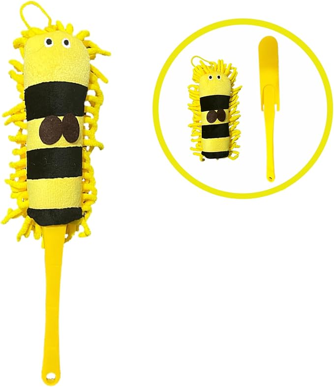 Xifando Kid's Housekeeping Cleaning Tools Set-Kids Cleaning Set 5 Piece -Pretend Play Home Cleaning Kit, Include Mop,Broom,Dust-pan,Duster Brush,Towel