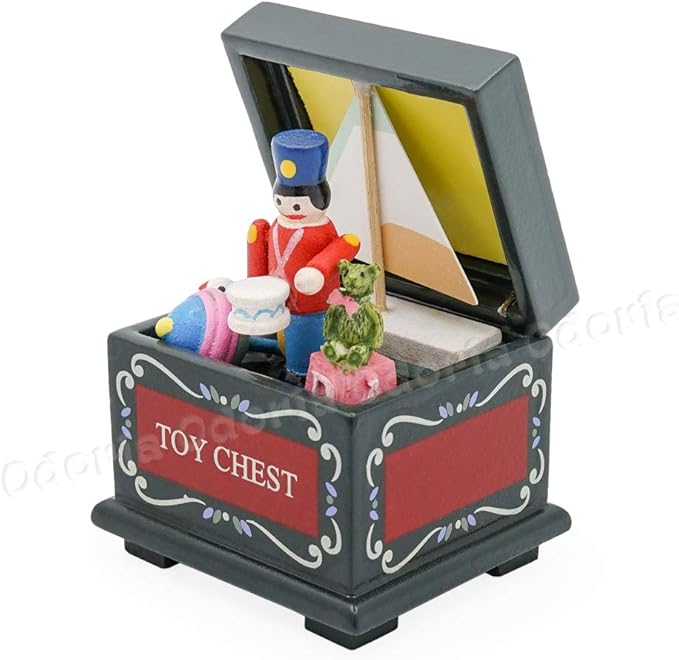Odoria 1/12 Miniature Toy Box Dollhouse Decoration Accessories