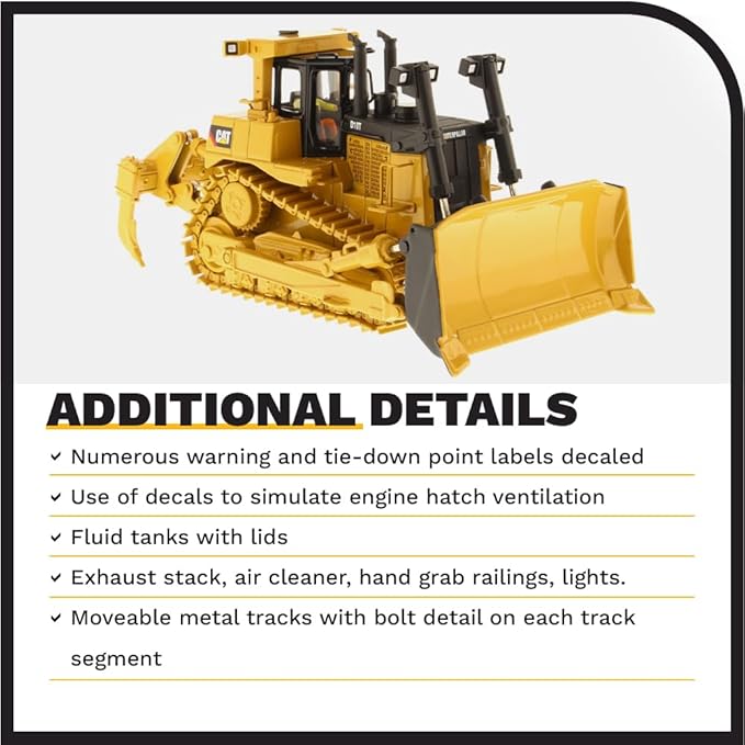 Caterpillar D10T Track Type Tractor High Line Series Vehicle