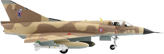 Hobby Master | 1:72 Scale Diecast Military Aircraft Replica | Mirage IIIC 87/10-LB, EC 03/010 Vexin, Armée de ľ Air, Djibouti, October 1984 | Model HA9802
