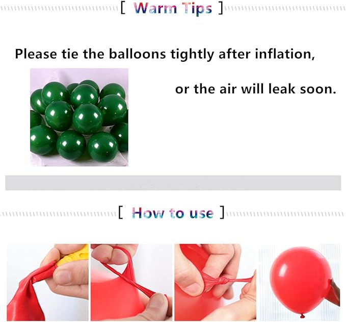 5 inch Dark Green Party Balloons, 100 pcs Mini Green Latex Balloons for Birthday Wedding Baby Shower Decorations(Dark Green)