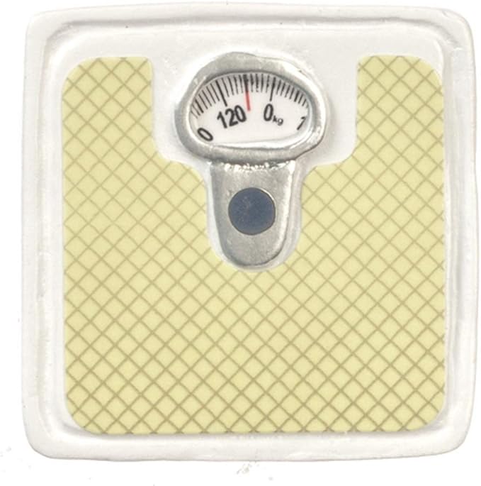 Dollhouse Miniature Bathroom Scale