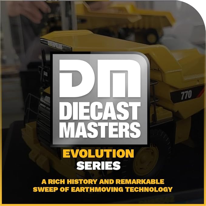 Diecast Masters 1:50 Scale Caterpillar 769 & 770 Off-Highway Truck | Evolution Series Cat Truck Model 85562