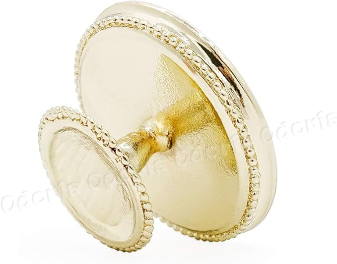 Odoria 1/6 Miniature Cake Stand Dollhouse Decoration Accessories, Gold