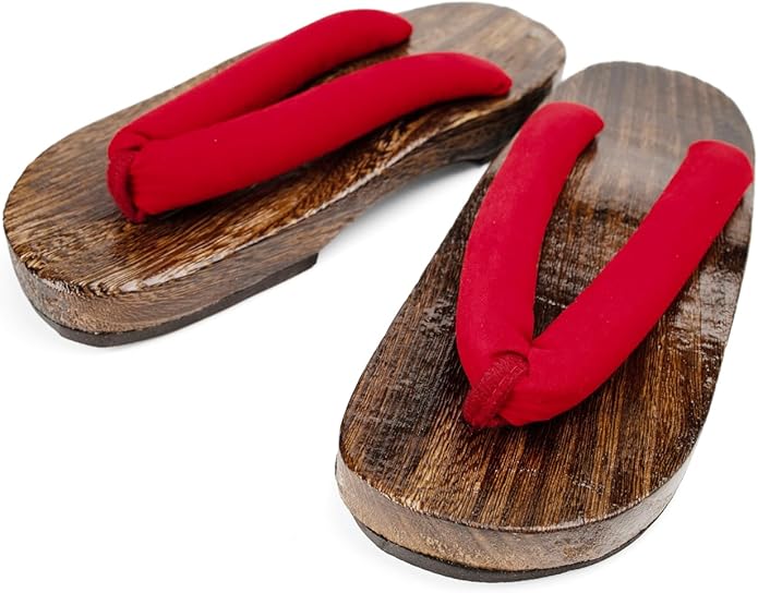 Cutey May Japanese Wooden Clogs Geta Slippers