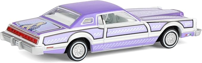 Greenlight Collectibles GL-2020003 - Michael Heralda Special Edition Series 1:64 Scale Diecast Model - 1973 Ford Thunderbird Lowrider