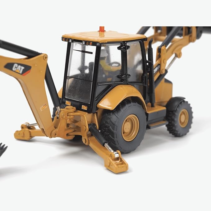 Diecast Masters 1:50 Cat 420F2 IT Weathered Backhoe Loader
