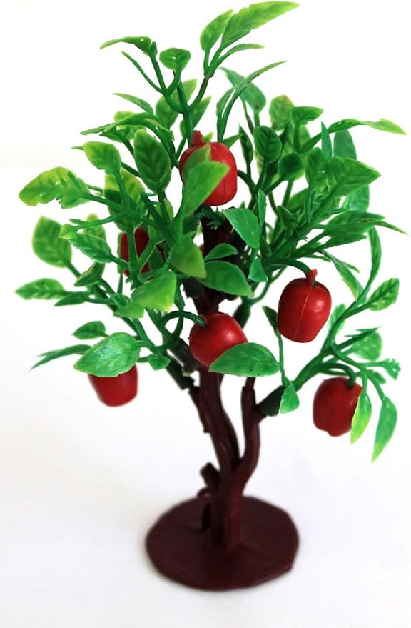 Upgrade Trees Cake Decorations, OrgMemory Model Trees with Bases, (19pcs, 3"-5.5"/7.5-14 cm), Ho Scale Trees, Diorama Supplies for Crafts or Cake Decorations