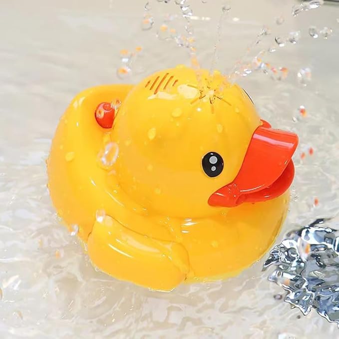 Baby Bath Toys, Duck Sprinkler Fountain for Toddlers Infant Bathtub & Pool Water Play Toy, Fun Gift for Boys Girls
