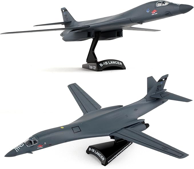 Daron Worldwide Trading 1/221 PS5404-2 Stamp B-1 Lancer Boss Hawg Jet