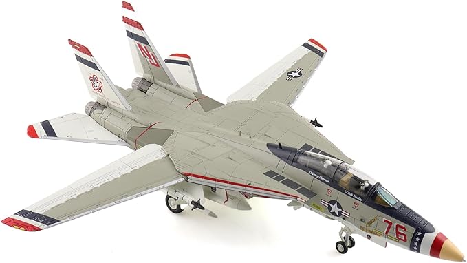 Hobby Master | 1:72 Scale Diecast Military Aircraft Replica | F-14A Bicentennial Scheme 159616, VF-124, 1976 | Model HA5259