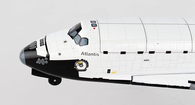 Daron Worldwide Trading PS5823-1 Stamp Orbiter Atlantis Space Shuttle, White