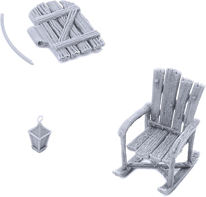 EnderToys Witch's Hovel DND Terrain Compatible with Dungeons and Dragons, 28mm Miniature Wargaming, Tabletop RPGs, Wargame Scenery