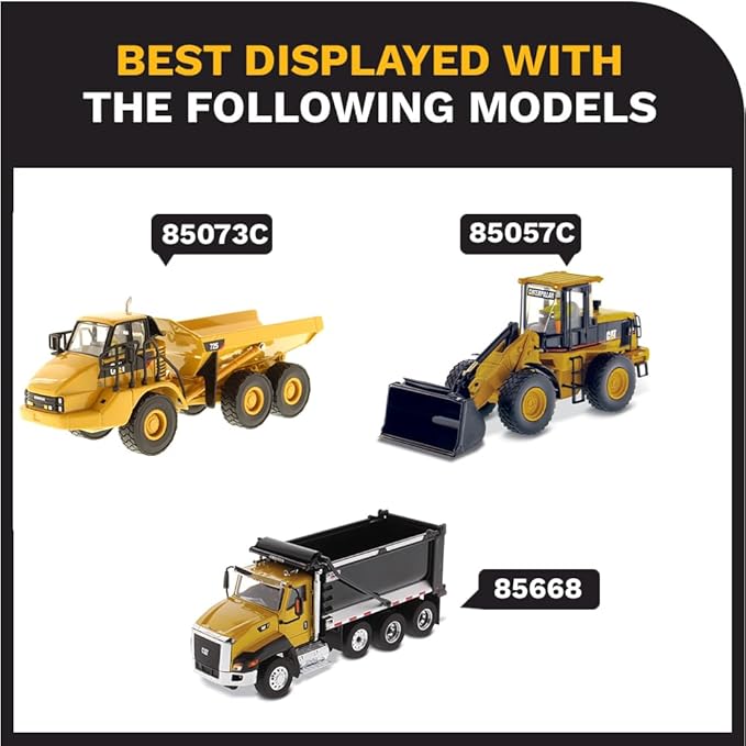 Diecast Masters Caterpillar D8R Series II Track Type with Operator 1/50 85099