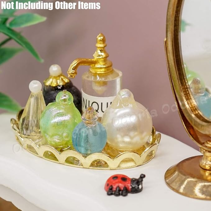 Odoria 1/12 Miniature Perfume Tray Dollhouse Decoration Accessories