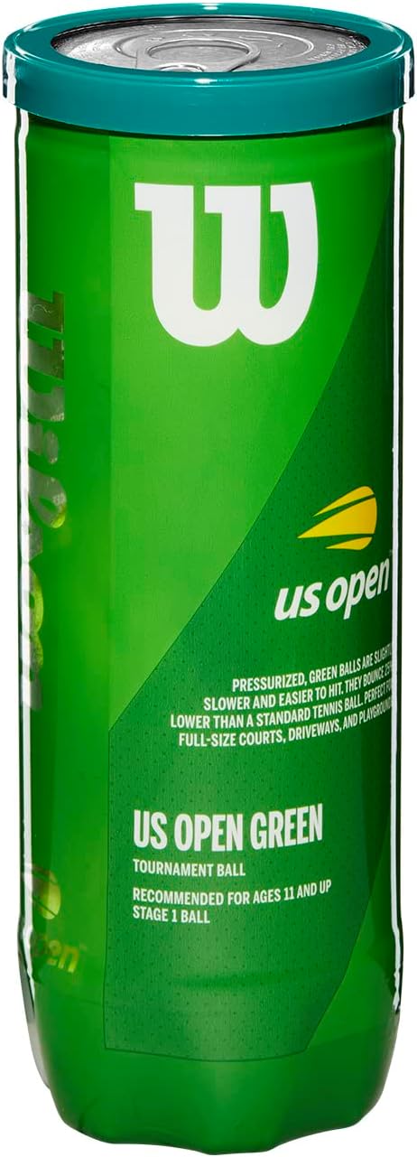 Wilson US Open Youth Tennis Balls - 3 Balls