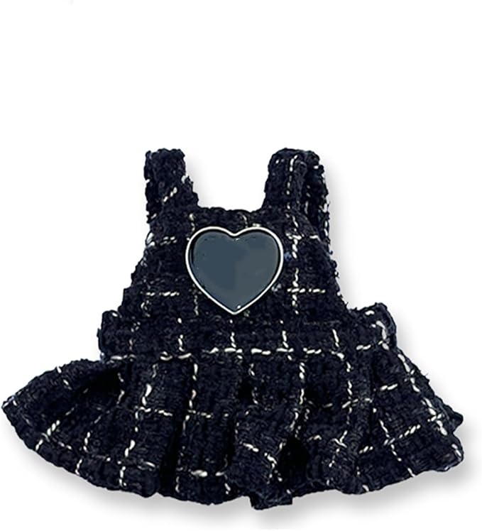 lububu Black Dress - lububu Clothes - lububu Outfit Accessories, Luxury lububu Clothes & Style Bundle,Gifts for lububu Lovers(Style-A)