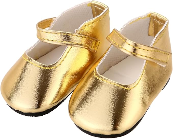 6 Pairs Doll Shoes Fits 18-Inch American Doll Accessories