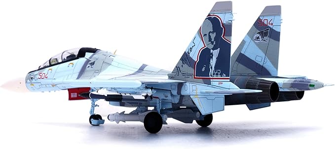 Panzerkampf | 1:72 Scale Model Military Diecast | Su-30MKK Pavel Osipovich Sukhoi Number 504 | Model 14645PC