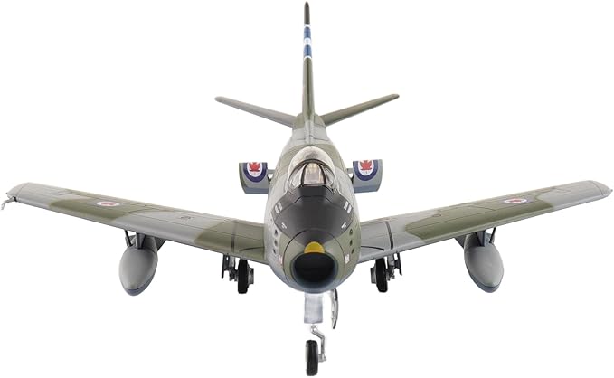 Hobby Master | 1:72 Scale Diecast Military Aircraft Replica | Sabre Mk. 6 23622, 430 Squadron, RCAF, 1950s | Model HA4326
